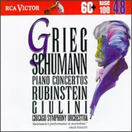 Pre-Owned Grieg: Piano Concerto; Lyric Pieces; Schumann: Concerto (CD 0090266267729) by Arthur Rubinstein (piano), Chicago Symphony Orchestra