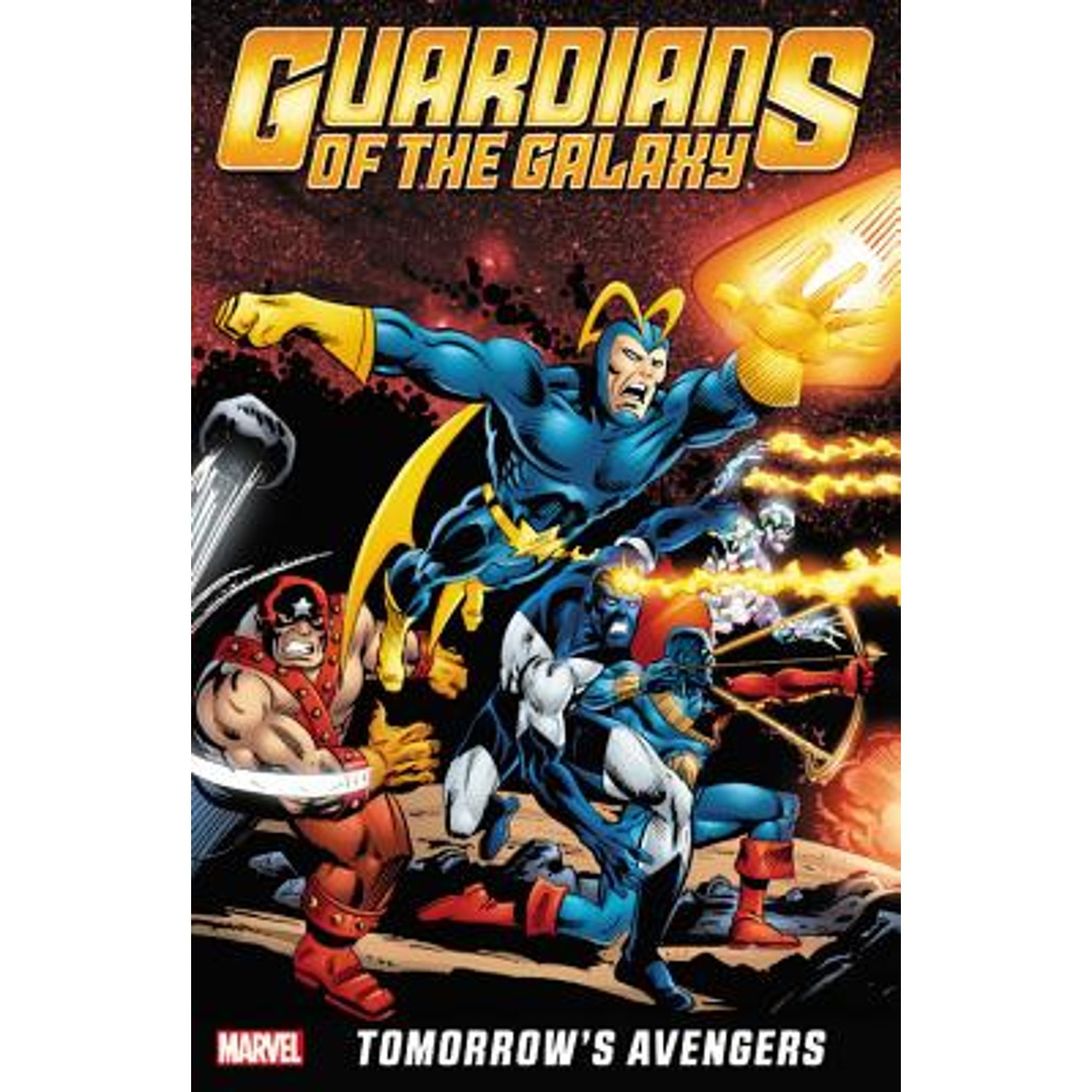 Pre-Owned Guardians of the Galaxy: Tomorrow's Avengers 1, Paperback by Gerber, Steve; Claremont, Chris; Conway, Gerry; Wein, Len; Colan, Gene (ILT), ISBN 0785166874, ISBN-13 9780785166870