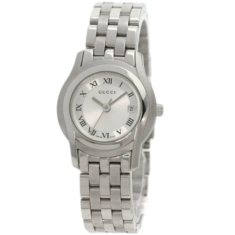 GUCCI レディース 時計 5500 L Pre-Owned Gucci 5500L Watch Stainless Steel/SS Ladies GUCCI (Good
