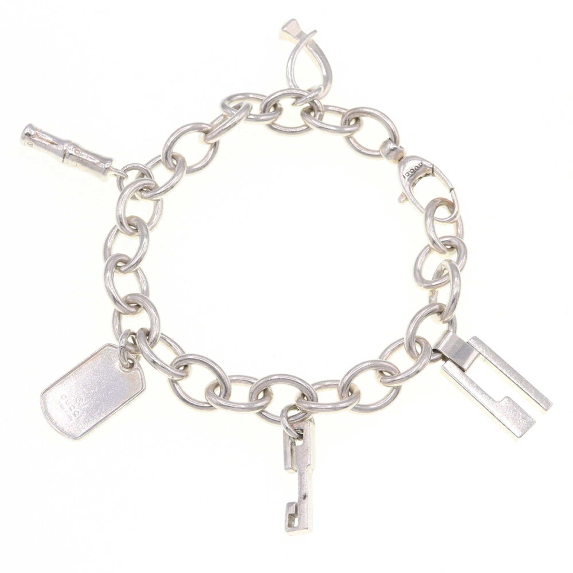 Lo Smeraldo - GUCCI Bracelet with GG pendant