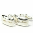thumbnail image 1 of Pre-Owned Gucci Cufflinks Silver 925 Approx. 12.0g Men's GUCCI (Good), 1 of 1
