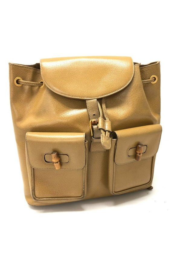 Pre-Owned Gucci backpack bag Backpack Backpack Beige BeigeBased (Good)