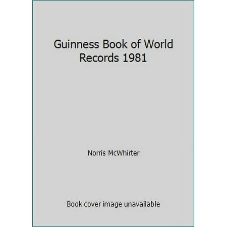 Guinness Book of World Records 1981 [Hardcover - Used]