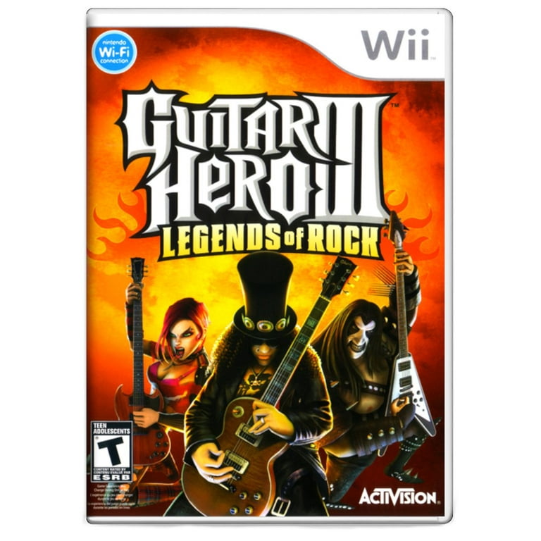 Guitar Hero III Legends of Rock Activision Nintendo Wii Walmart