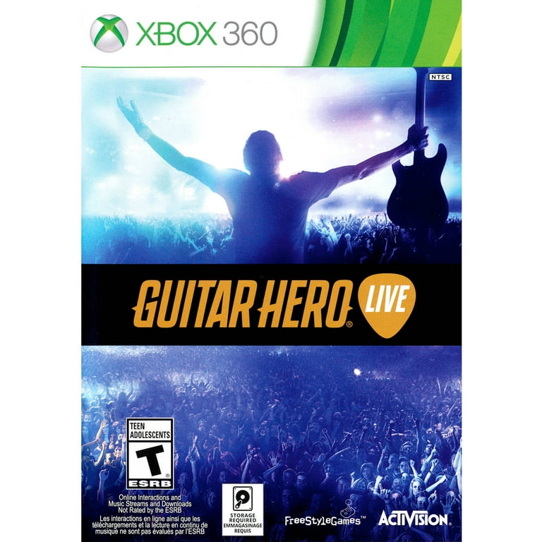 Walmart guitar hero xbox 360 deals