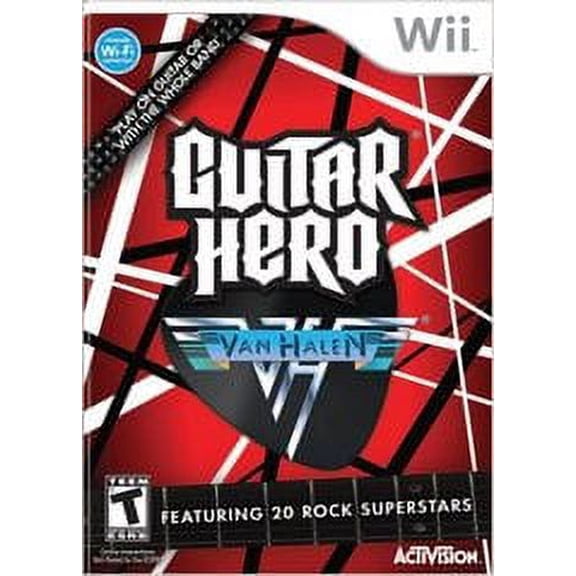 Pre-Owned Guitar Hero Van Halen (Nintendo Wii, 2009) Rhythm Game