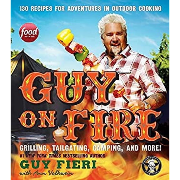 Pre-Owned Guy on Fire : 130 Recipes for Adventures in Outdoor Cooking 9780062244710