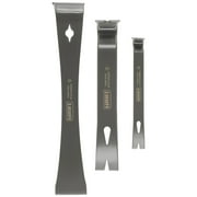 HART 3-Piece Pry Bar Set, Fully Forged Steel, Beveled Nail Pull (Fair)