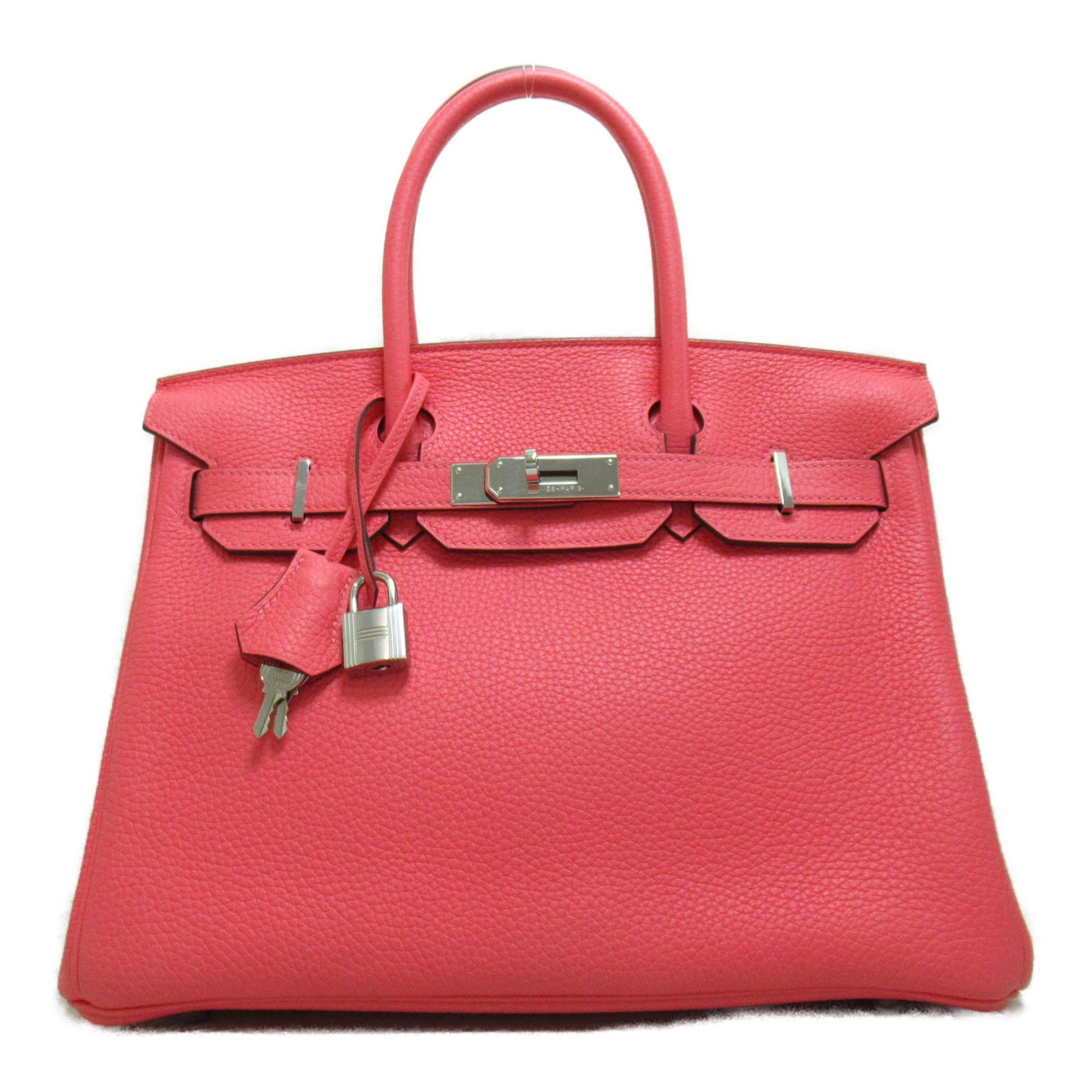 PreOwned HERMES Birkin 30 Rose azalee handbag Pink Rose azalee