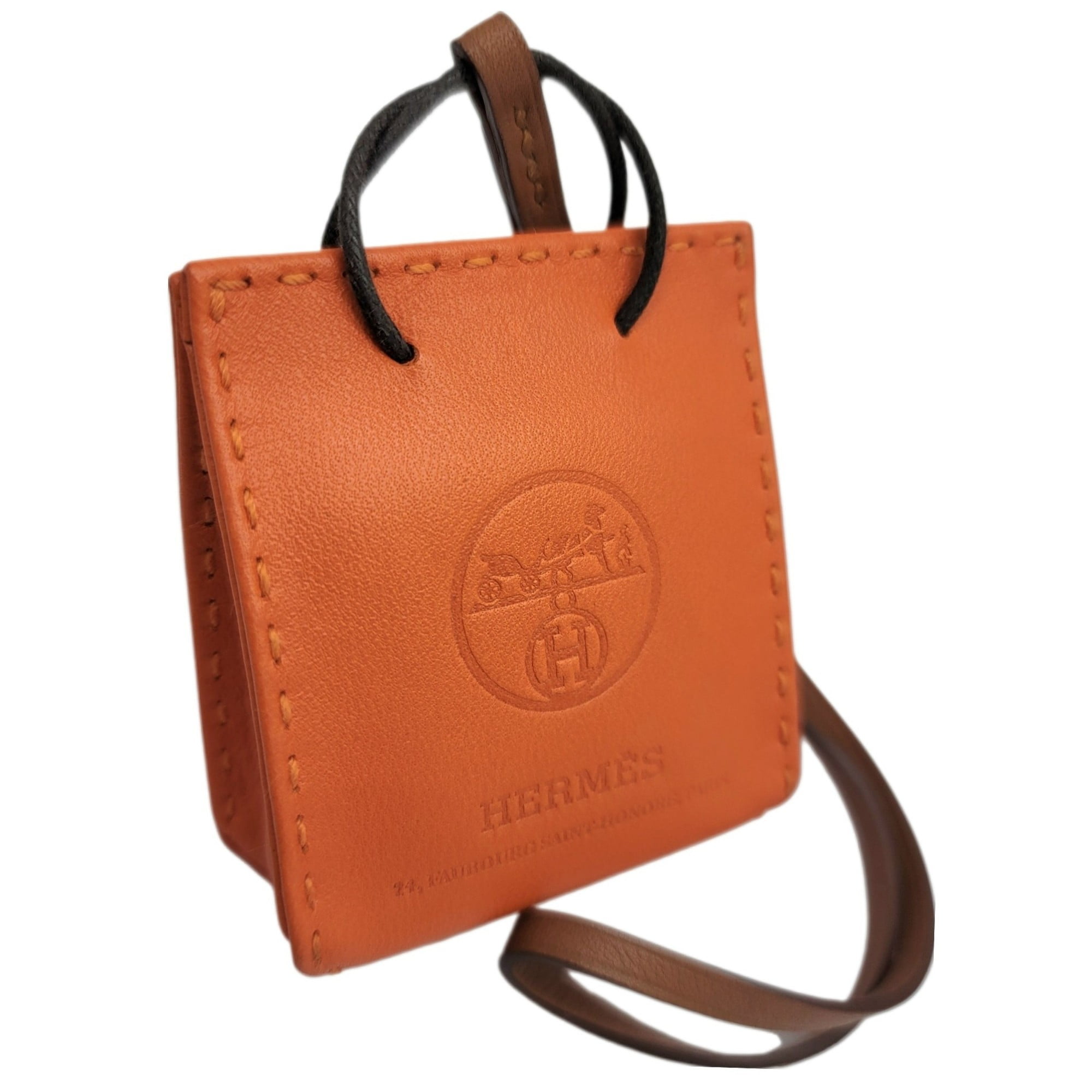 Hermes sac orange hot sale