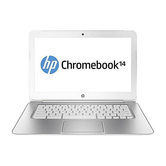 Pre-Owned HP 14 - SMB Chromebook 14" 2955U 1.40 GHz 4GB RAM 16GB HDD Netbook (White)