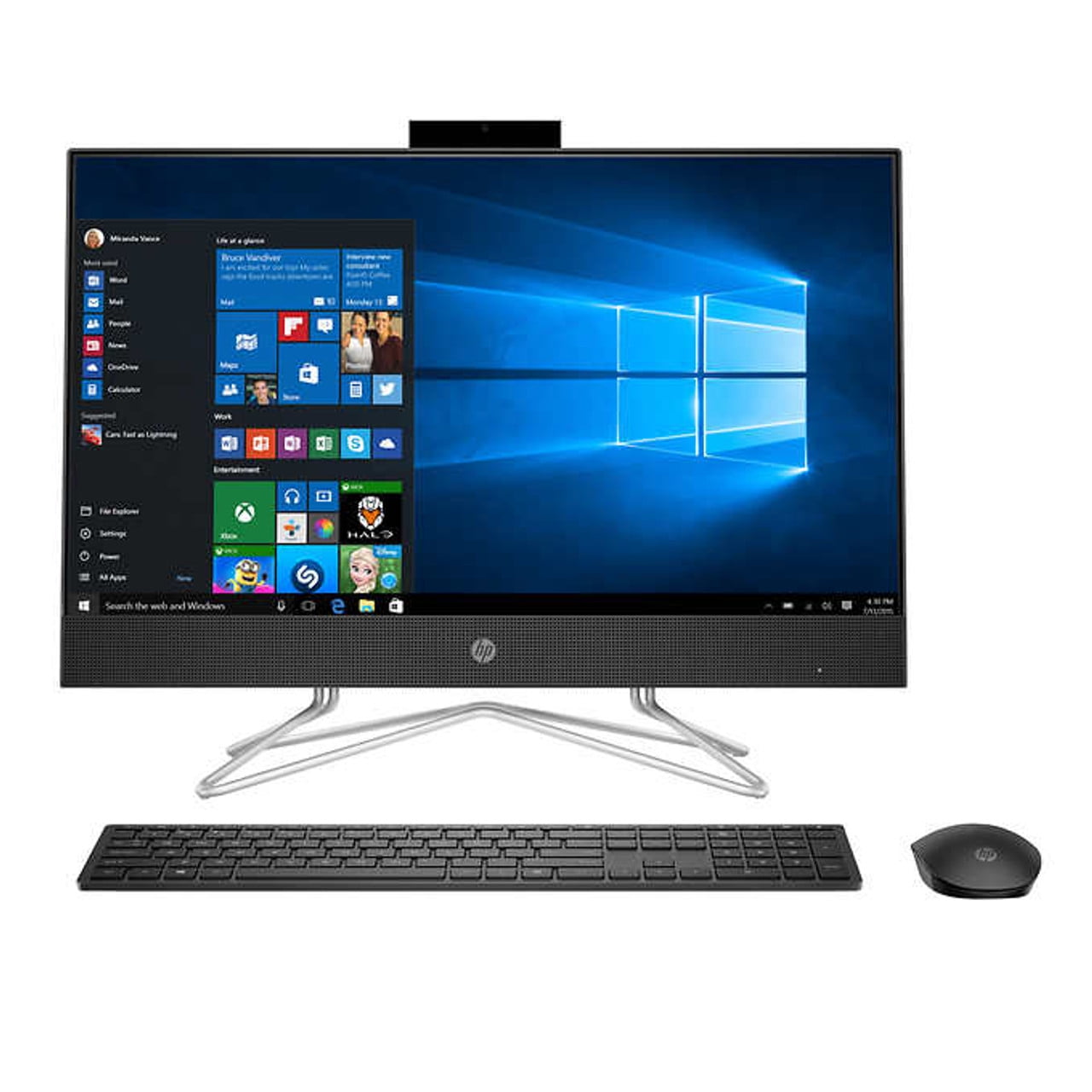 PreOwned HP 24cb0146z 24" FHD AllinOne AMD Ryzen 5 5500U 2.1GHz 16