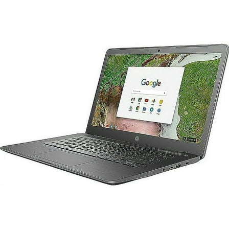 Pre-Owned HP Chromebook 14" G5, Intel Celeron N3350, 4GB RAM, 16GB SSD (3NU63UT#ABA) (Fair)