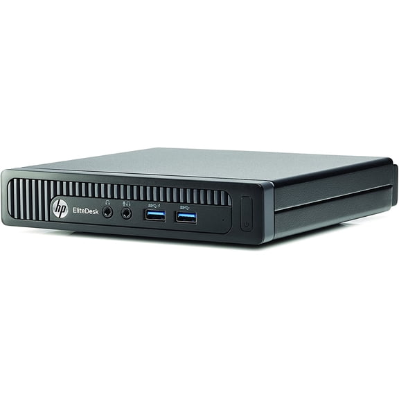 Pre-Owned HP EliteDesk 800-G1 Business Mini Desktop PC Intel Quad-Core i5-4570T (2.90GHz) 8GB RAM 500GB HDD Windows 10 Pro 64-Bit WiFi (Refurbished: Good)
