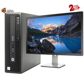 HP EliteDesk 800 G1 SFF Desktop Computer Core i7-4th, 16GB Ram, 500GB HDD, New 22"LCD, Keyboard & Mouse, WiFi, Bluetooth, Win10 Pro