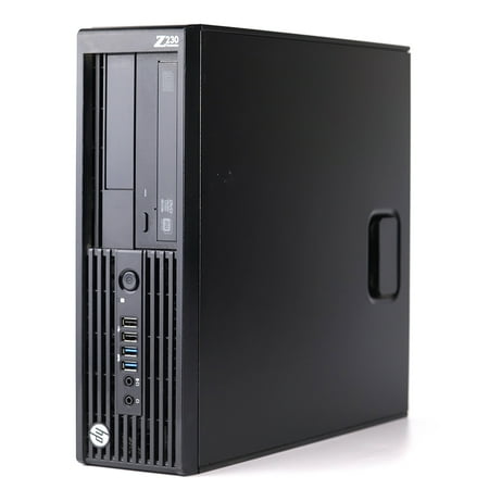 Pre-Owned HP Z230 Desktop Computer Core i7 Processor 8GB Memory 500GB HDD DVD Wi-fi Windows 10 PC