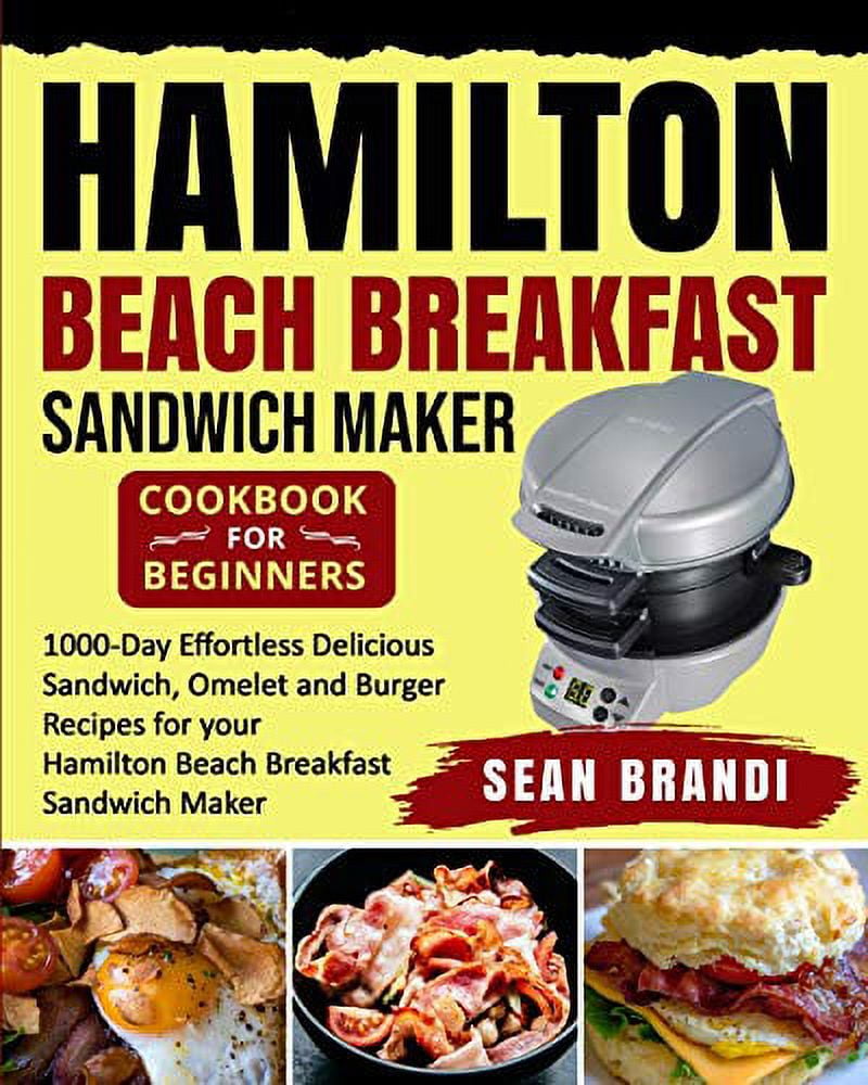 With the Hamilton Beach Breakfast Sandwich Maker, you can make a homemade breakfast  sandwich in 5 minutes or less. Click the link in bio…