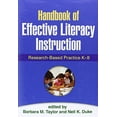 thumbnail image 1 of Pre-Owned Handbook of Effective Literacy Instruction: Research-Based Practice K-8 Paperback, 1 of 1