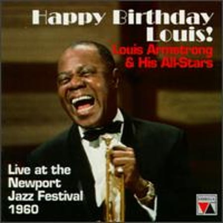 Pre-Owned Happy Birthday, Louis! Armstrong & His All-Stars (CD 0723918302423) by Louis Armstrong