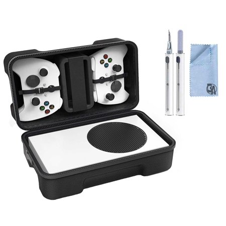 Restored Hard Carrying Case Compatible for Xbox Series S Game Console Travel Storage Bag for Wireless Controllers and Accessories BOLT AXTION (Refurbished)