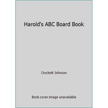 Harold's ABC Board Book [Board book - Used]