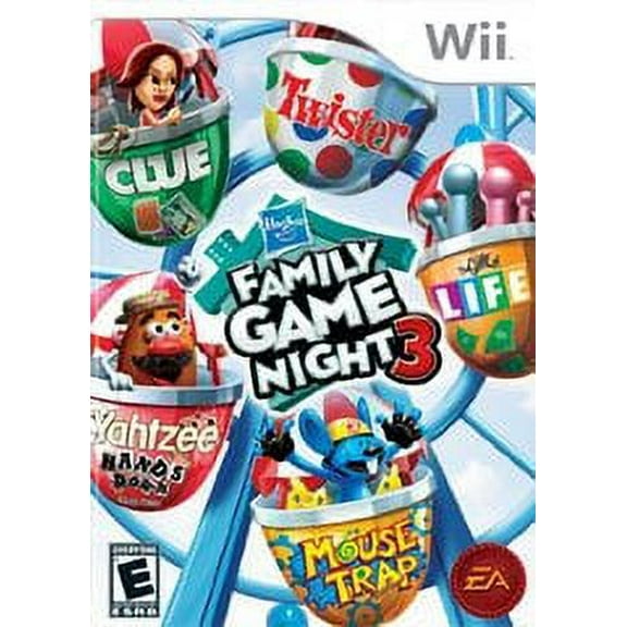 Pre-Owned Hasbro Family Game Night 3 - Nintendo Wii