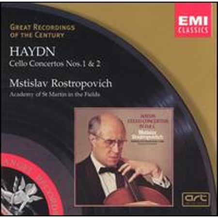 Pre-Owned Haydn: Cello Concertos Nos. 1 & 2 (CD 0724356726321) by Benjamin Britten (candenza), Mstislav Rostropovich (cello), Mstislav Rostropovich (candenza);...