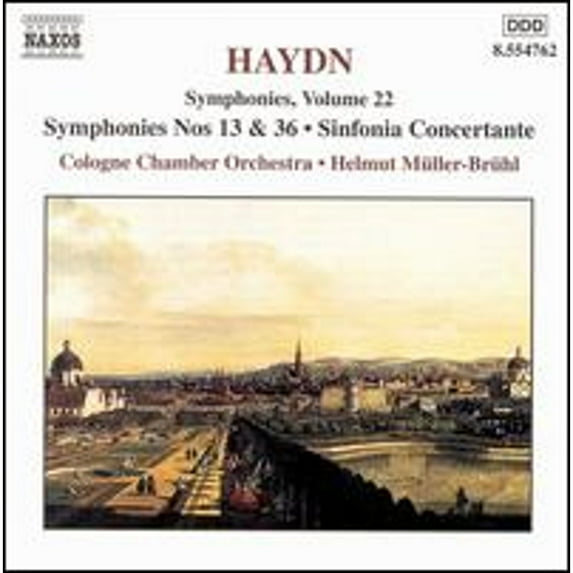 Pre-Owned Haydn Symphonies, Vol. 22 (CD 0636943476222) by Christian Hommel (oboe), Oren Shevlin (cello), Winfried Rademacher (violin), Cologne Chamber Orchestra