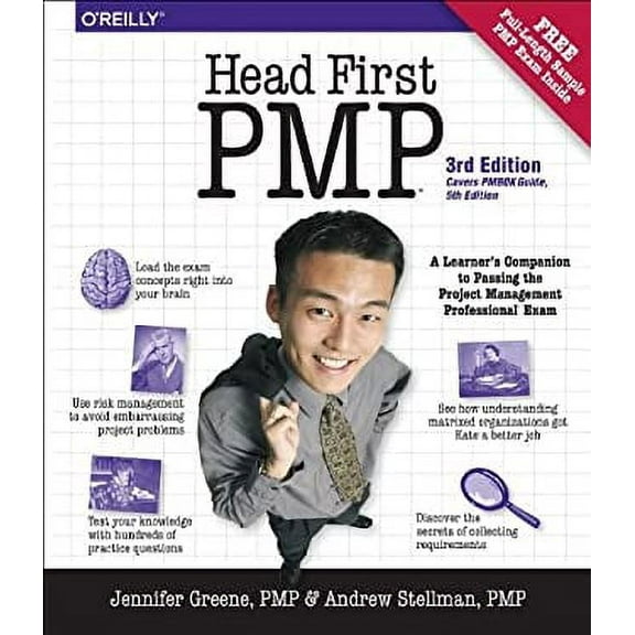 Pre-Owned Head First PMP : A Learner's Companion to Passing the Project Management Professional Exam 9781449364915