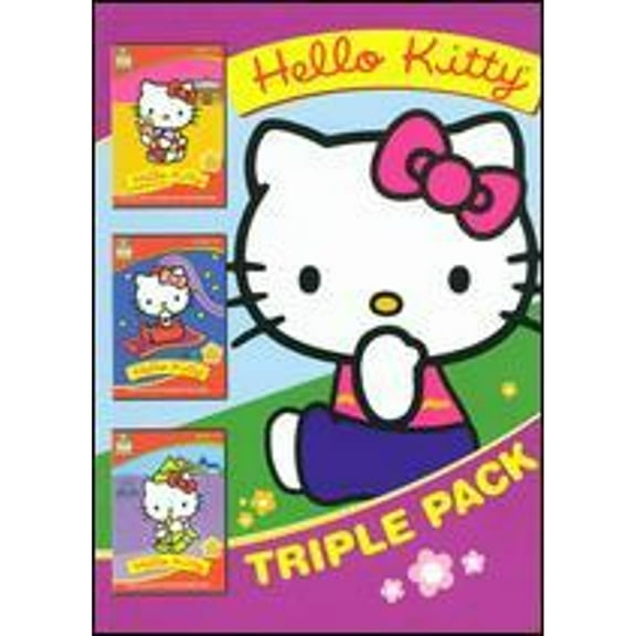 Pre-Owned Hello Kitty Triple Pack [2 Discs] (DVD 0883904236238)