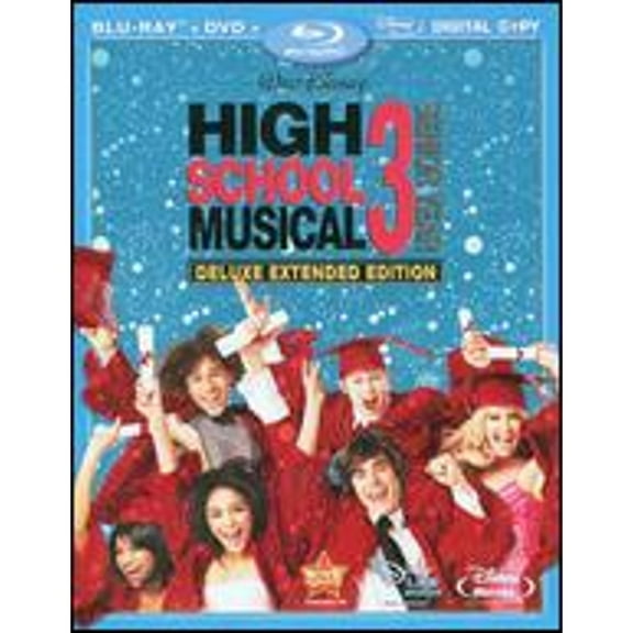 Pre-Owned High School Musical 3: Senior Year [Extended] [3 Discs] [Blu-ray/DVD] (Blu-Ray 0786936773859) directed by Kenny Ortega