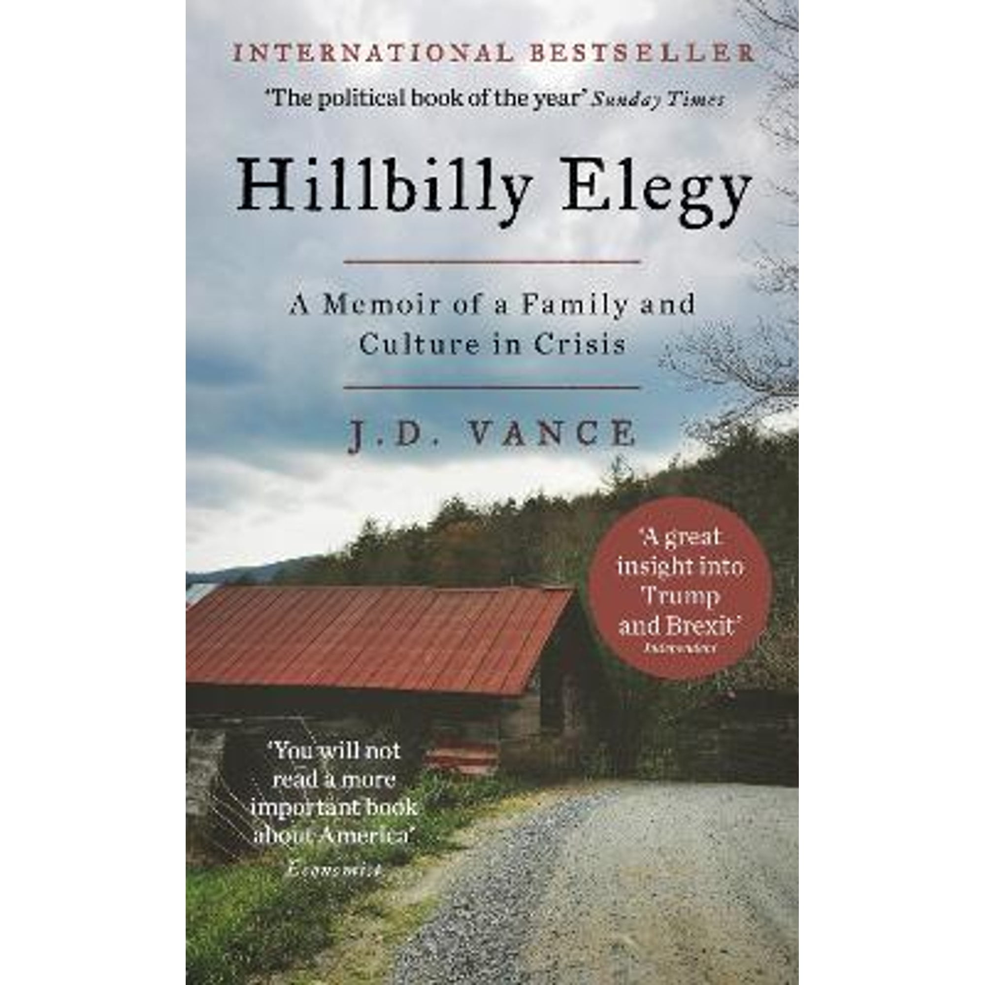 Pre-Owned Hillbilly Elegy: A Memoir of a Family and Culture in Crisis (Hardcover 9780008221096) by J. D. Vance