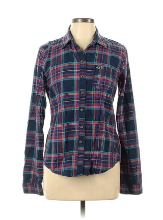 Hollister Womens Button Down Shirts in Womens Tops