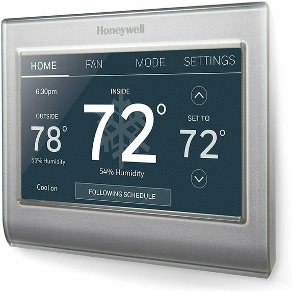 Restored Honeywell Home Wi-Fi Smart Color Thermostat (Refurbished)