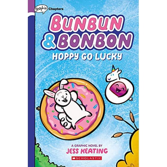 Pre-Owned Hoppy Go Lucky: A Graphix Chapters Book (Bunbun & Bonbon #2): Volume 2 Paperback