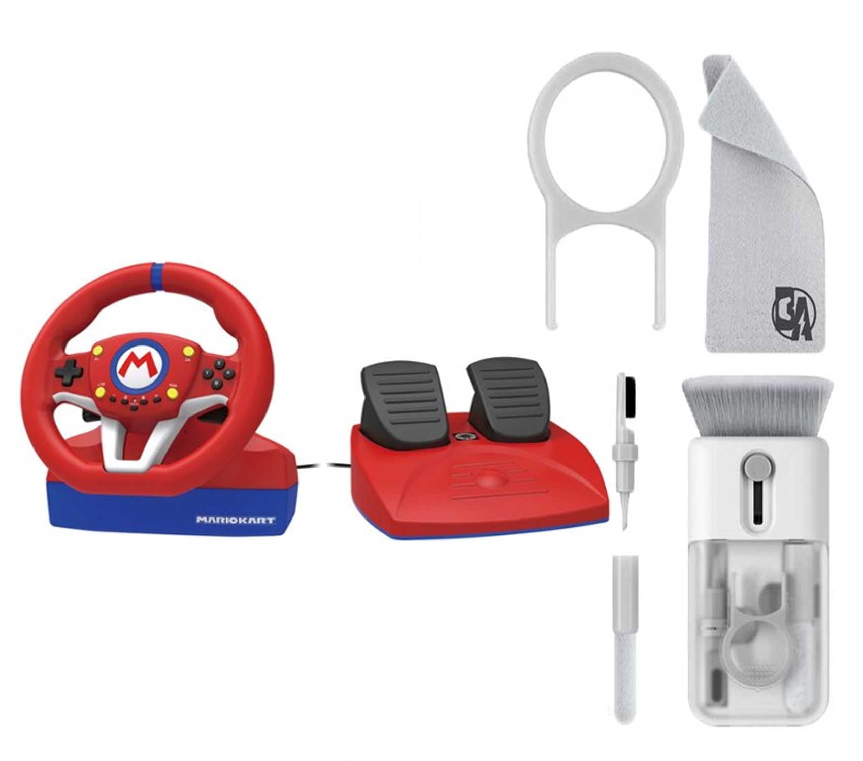 Pre-Owned Hori - Mario Kart Racing Wheel Pro Mini for Nintendo