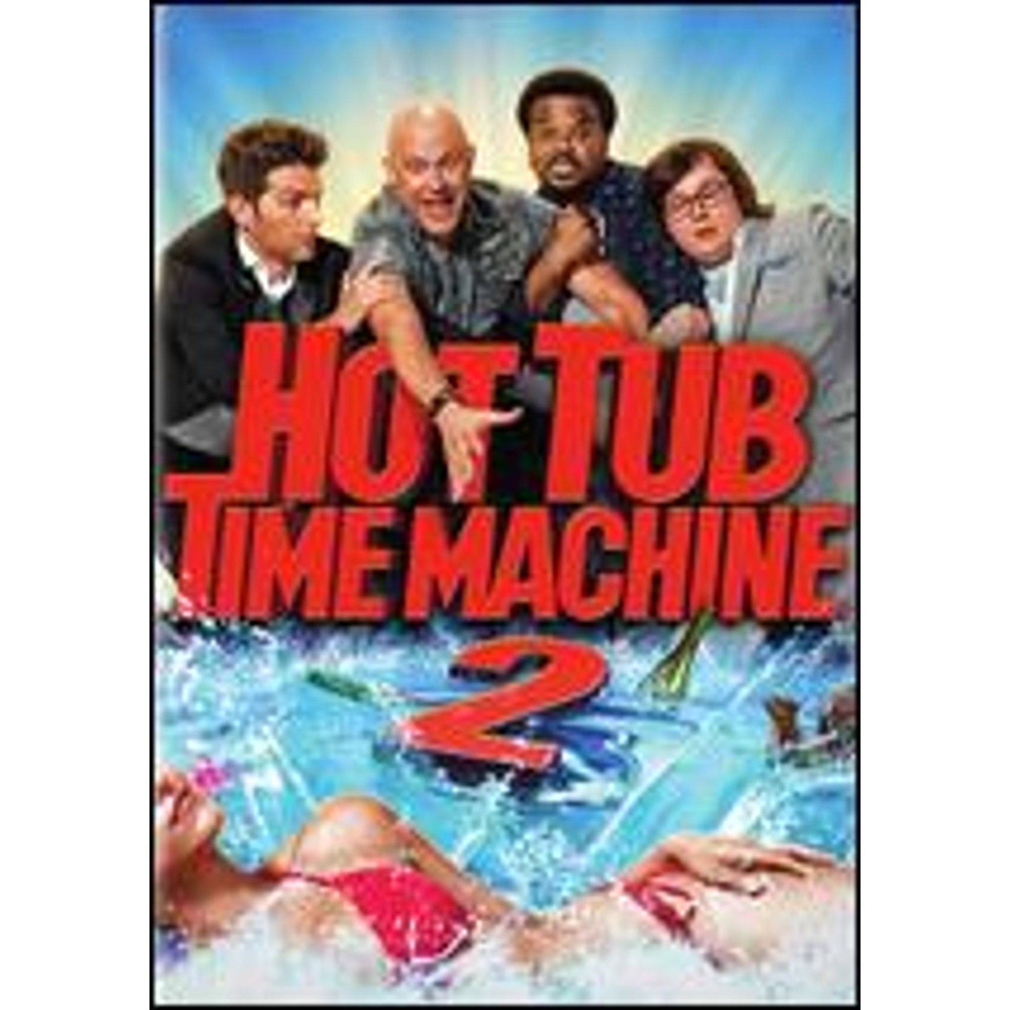 Pre-Owned Hot Tub Time Machine 2 by Steve Pink, DVD, Comedy - Walmart.com
