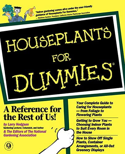 Pre-Owned Houseplants for Dummies (Paperback) 0764551027 9780764551024