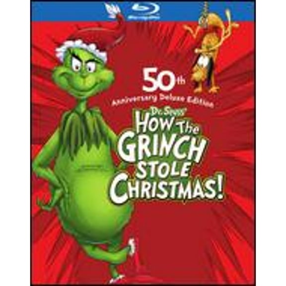 Pre-Owned How the Grinch Stole Christmas [Deluxe Edition] [2 Discs] [Blu-ray] (Blu-Ray 0883929075751) directed by Chuck Jones