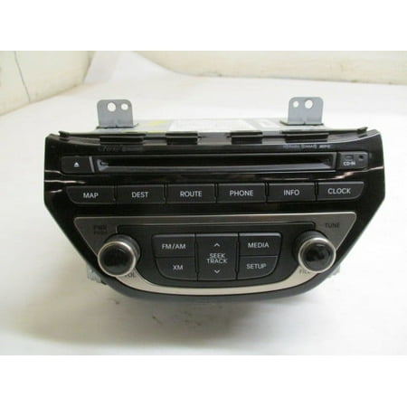 Pre-Owned Hyundai Genesis Single Disc CD Navigation GPS Player Radio Stereo OEM LKQ (Good)
