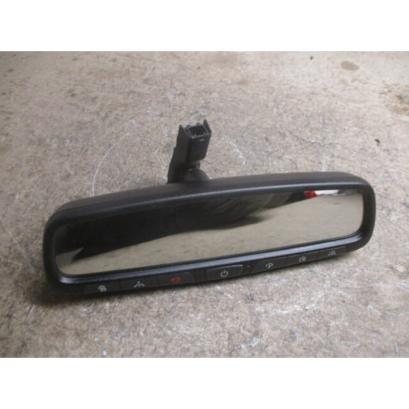 Pre-Owned Hyundai Sonata Genesis Rear View Mirror w/Auto Dim Homelink & SOS OEM LKQ - Verify Specific Vehicle Fitment In Description - (Good)