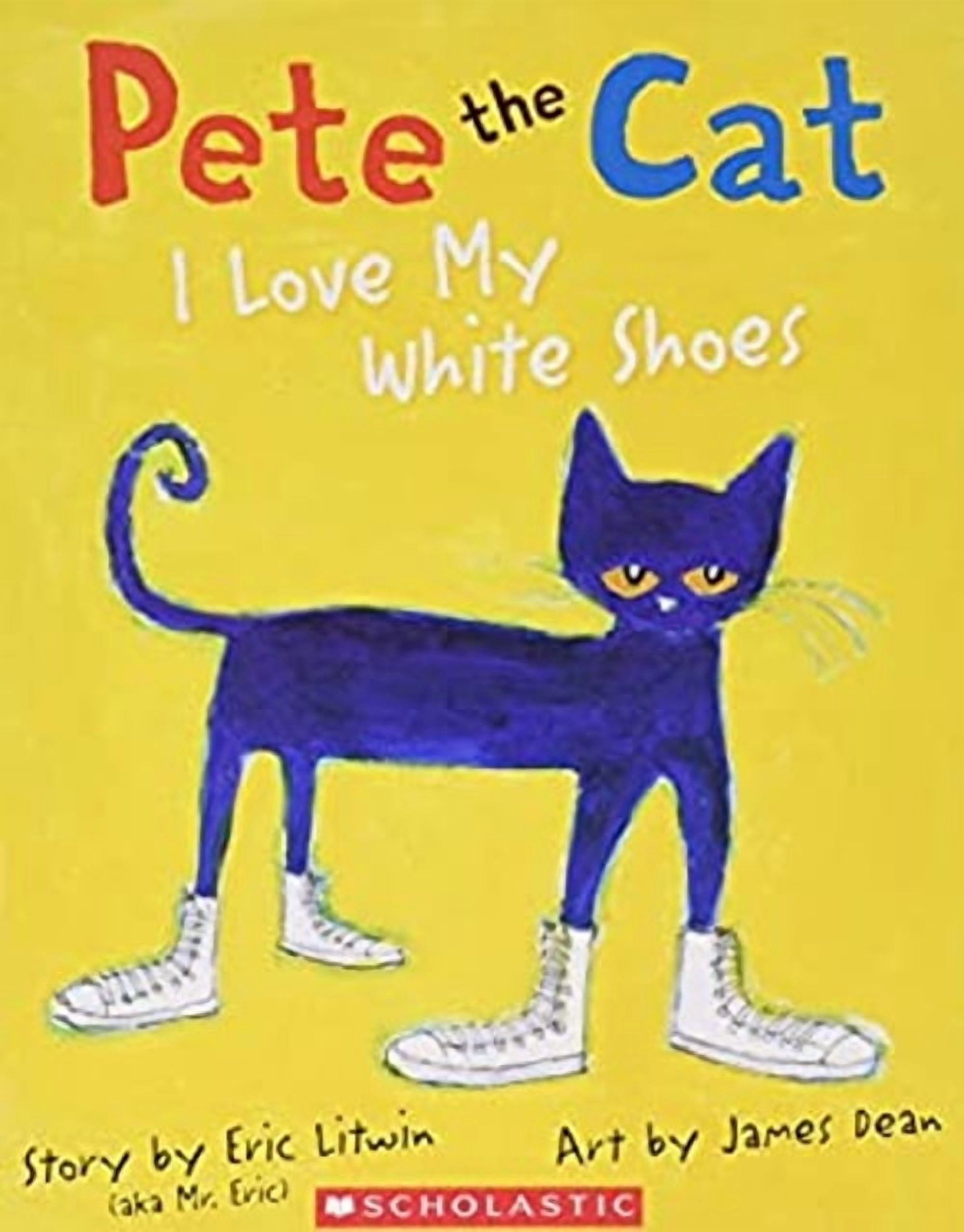 Pre-Owned Pete the Cat I Love My White Shoes by Eric Litwin James Dean (Illustrator) Paperback Textbook, English deal from Walmart