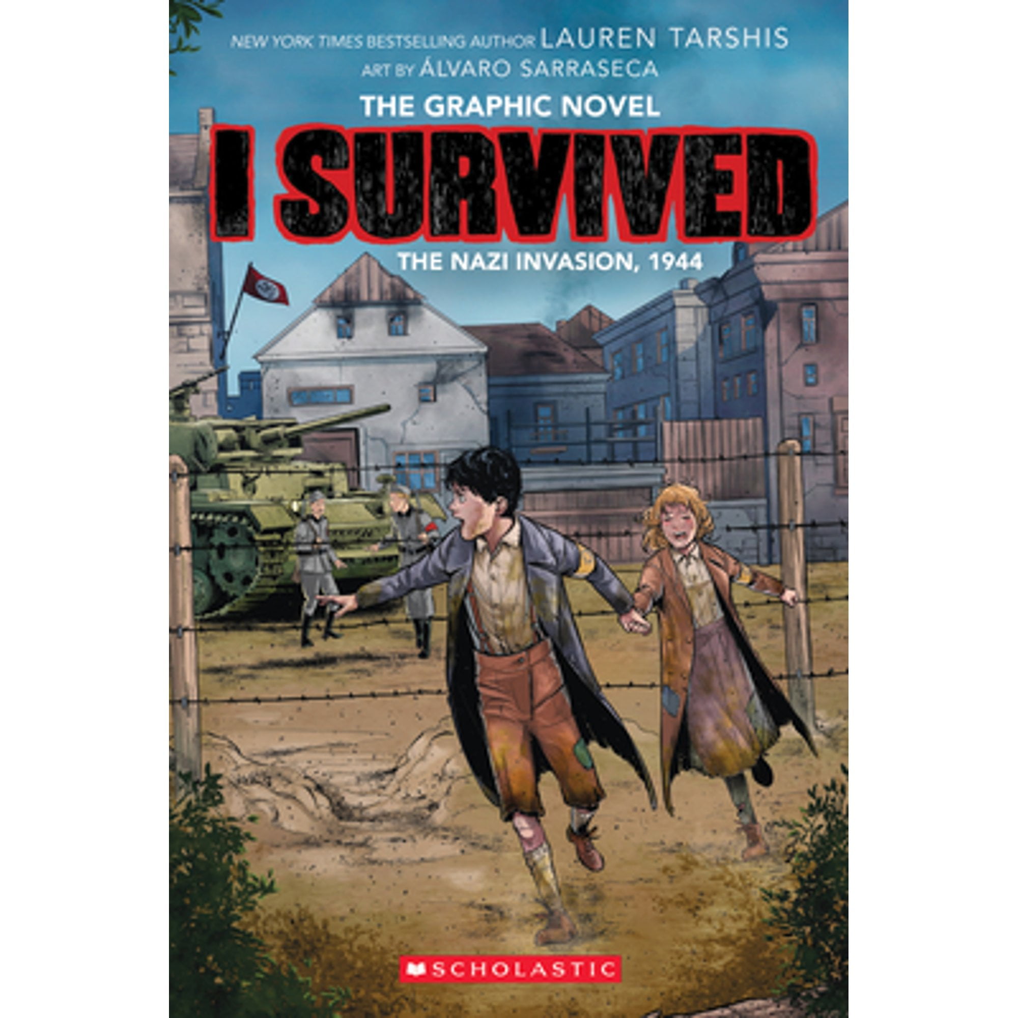 Pre-Owned I Survived the Nazi Invasion, 1944: A Graphic Novel (I Survived Graphic Novel #3): Volume (Paperback 9781338666373) by Lauren Tarshis