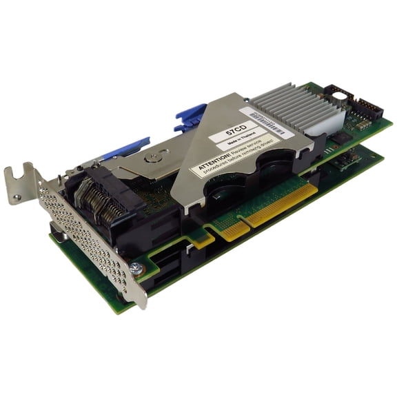 Pre-Owned IBM 2053 57CD PCIe RAID & SSD SAS 3Gbps pSeries Adapter (Good)