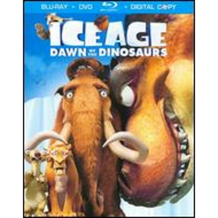 Pre-Owned Ice Age 3: Dawn of the Dinosaurs [3 Discs] [Blu-ray/DVD] (Blu-Ray 0024543625223) directed by Carlos Saldanha