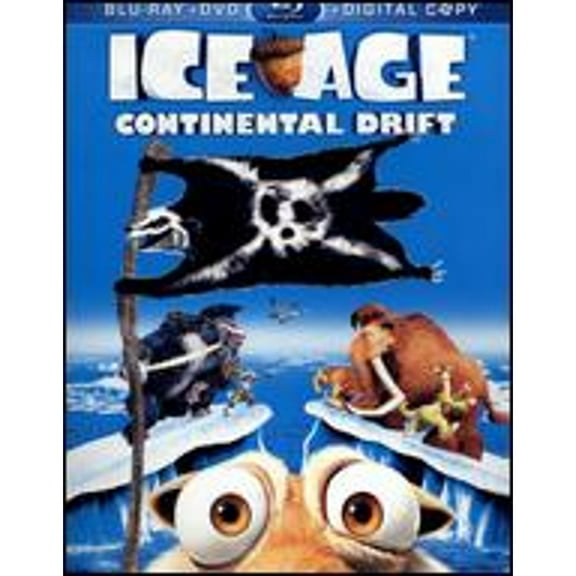 Pre-Owned Ice Age: Continental Drift [2 Discs] [Blu-ray/DVD] (Blu-Ray 0024543807643) directed by Michael Thurmeier, Steve Martino