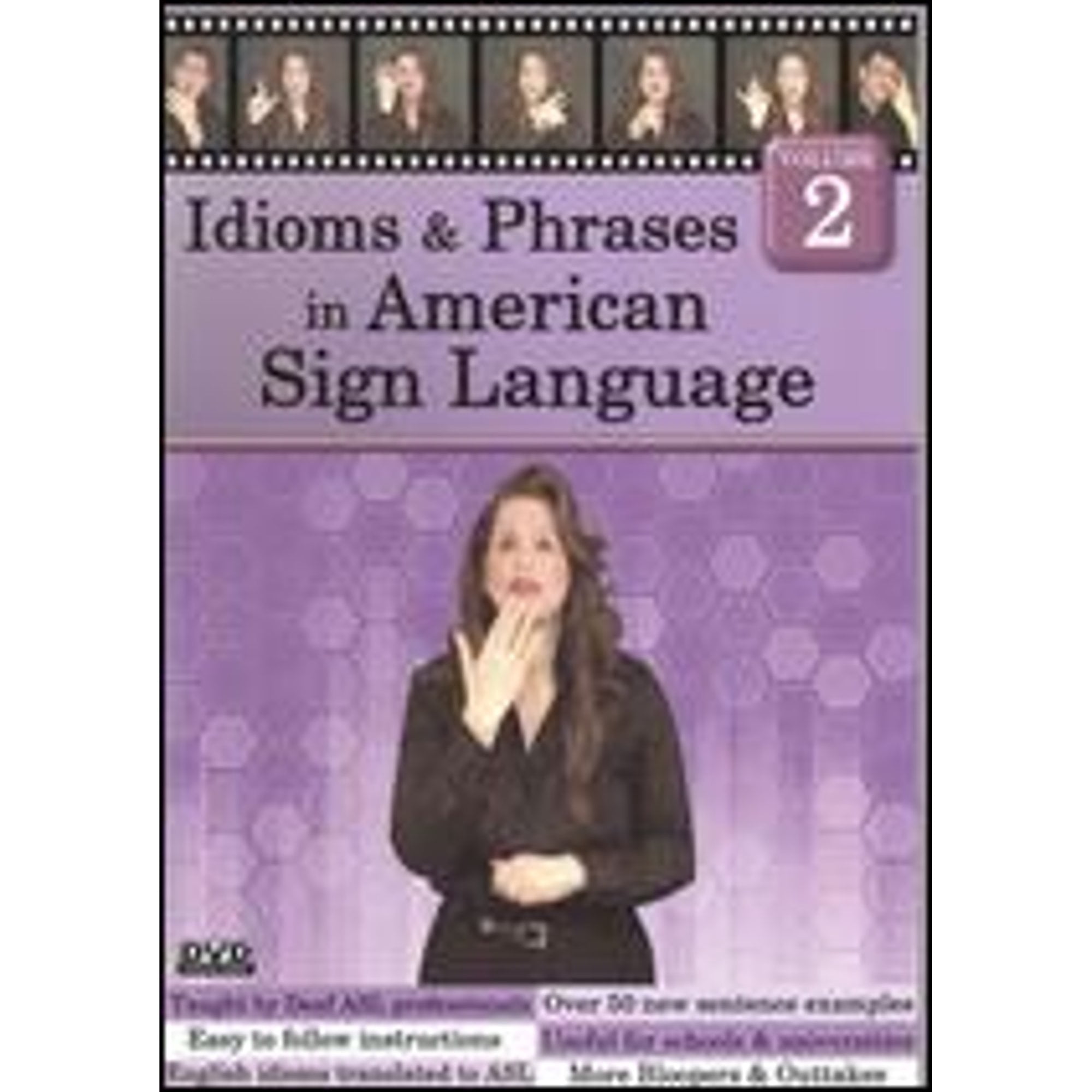 Pre-Owned Idioms & Phrases in American Sign Language, Vol. 2 DVD ...