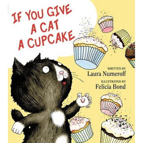 Pre-Owned If You Give a Cat a Cupcake by Laura Numeroff (Hardcover), Children's Books, English