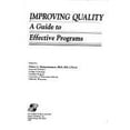 thumbnail image 1 of Pre-Owned Improving Quality : A Guide to Effective Programs 9780834202344, 1 of 1