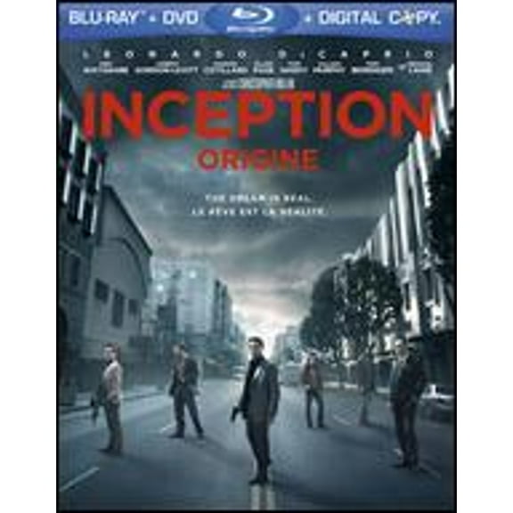 Pre-Owned Inception by Christopher Nolan Blu-ray/DVD Science Fiction PG-13